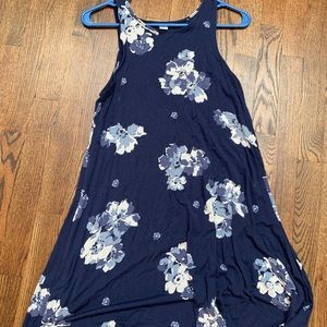 Swing Dress Old Navy Size Small Navy Blue